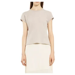 Acne Studios T-Shirts*T-shirt til kvinder AW24 Beige