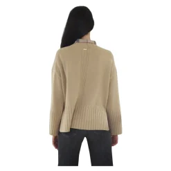 Barbour Striktrøjer & Sweatere*Vintertrøje til kvinder Beige