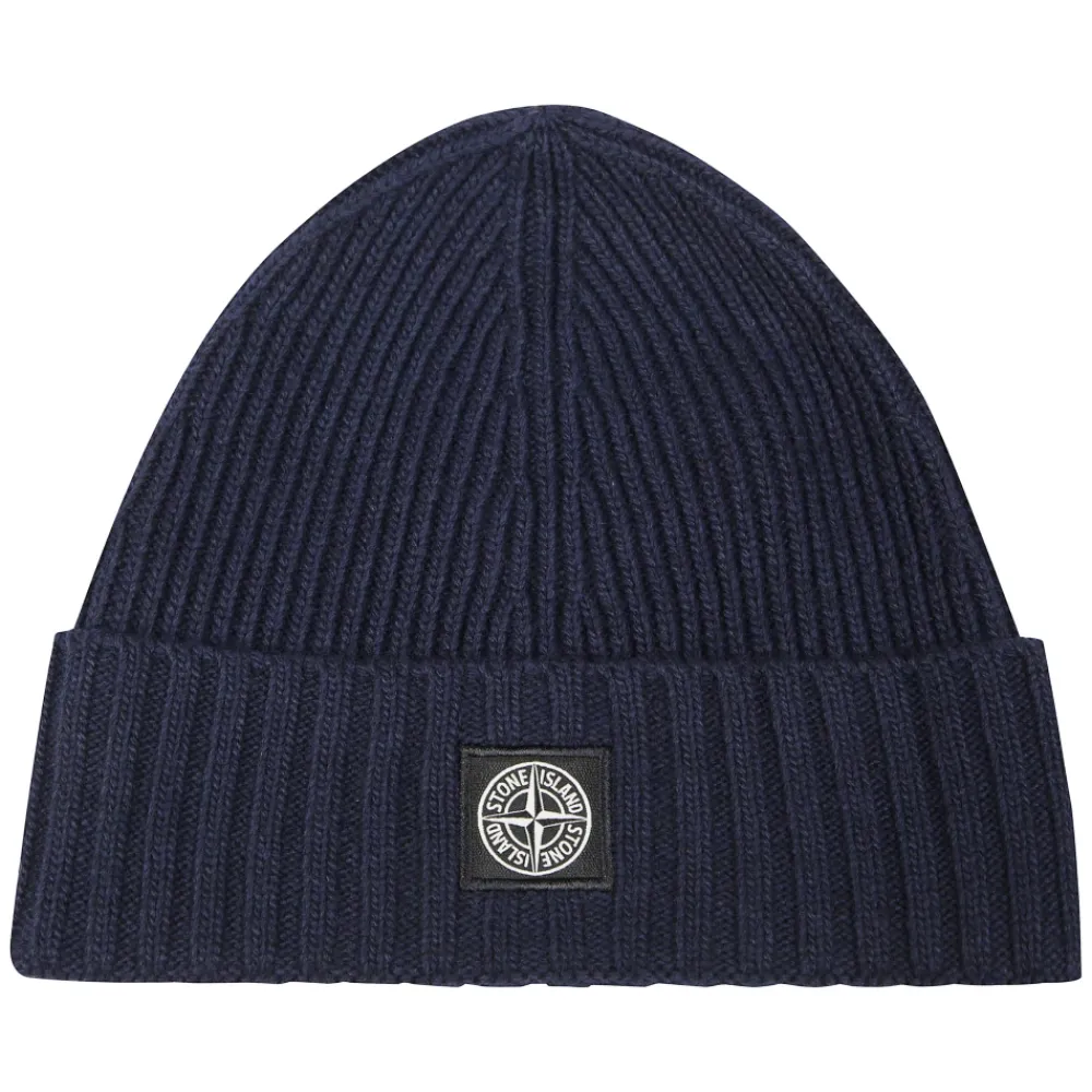 Stone Island Huer & Kasketter*Berretto Badge Blå