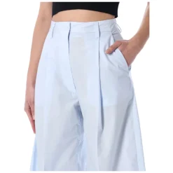 TheLatest Bukser*Billie Poplin Bukser Blå