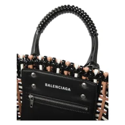 Balenciaga Indkøbstasker*Bistro Basket Braided Tote Bag Multifarvet