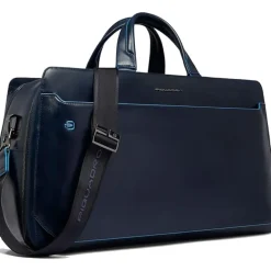 Piquadro Rejsetasker*Firkantet Kuffert Blå