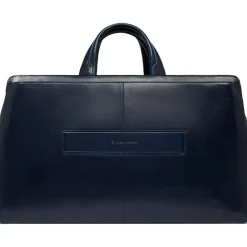 Piquadro Rejsetasker*Firkantet Kuffert Blå