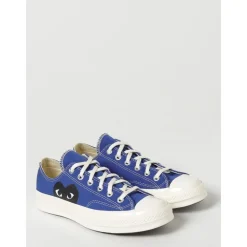 Comme des Garçons Play Sneakers*Lærred Lave Sneakers Blå