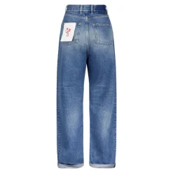 Golden Goose Jeans*Medium Vask Wide Leg Jeans Blå