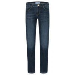 Cambio Jeans*Piper Lang Bukser Blå