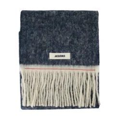 Jacquemus Tørklæder*Uldtørklæde - Mohair Blå