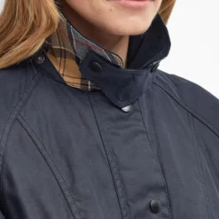 Barbour Jakker*voksjakke med corduroy krave Blå