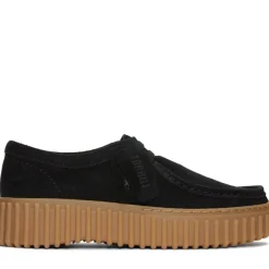 Clarks Snøresko*Black Bee fritidssneakers Sort