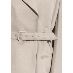 Emporio Armani Jakker*Blazer med bælte Grå