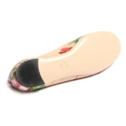 Gucci Ballerina Sko*Blomstrede Ballerina Sko Bloom Pink