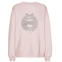 ROTATE Birger Christensen Sweatshirts*Blomstret Print Sweatshirt Oversize Fit Pink