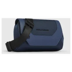 Piquadro Bæltetasker*Bæltetaske i stof og læder Blå