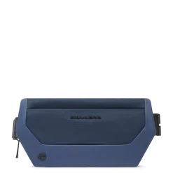 Piquadro Bæltetasker*Bæltetaske i stof og læder Blå