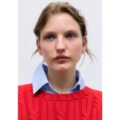 The New Society Striktrøjer & Sweatere*Bluebell Jumper Rød