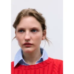 The New Society Striktrøjer & Sweatere*Bluebell Jumper Rød