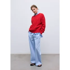 The New Society Striktrøjer & Sweatere*Bluebell Jumper Rød