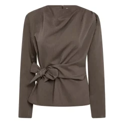 Co'Couture Bluser & Skjorter*Bluse Brun