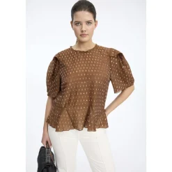 Munthe Bluser & Skjorter*Bluse Brun