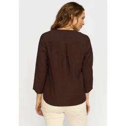 2-Biz Bluser & Skjorter*Bluser Brun