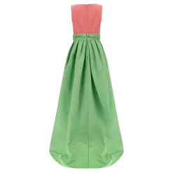 Carolina Herrera Kjoler*Boat Neck Column Gown Multifarvet