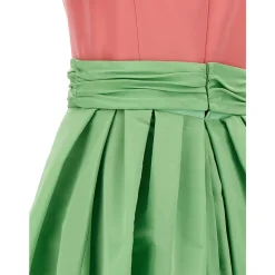 Carolina Herrera Kjoler*Boat Neck Column Gown Multifarvet