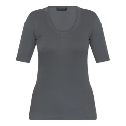 Fabiana Filippi T-Shirts*Bomuld t-shirt Grå