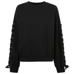 ROTATE Birger Christensen Sweatshirts*Bomuldssweater Sort
