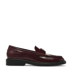 Steve Madden Loafers*Bordeaux Flade Sko Rød