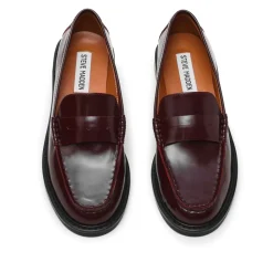 Steve Madden Loafers*Bordeaux Flade Sko Rød