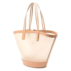 Saint Laurent Indkøbstasker*Borse Tote Beige