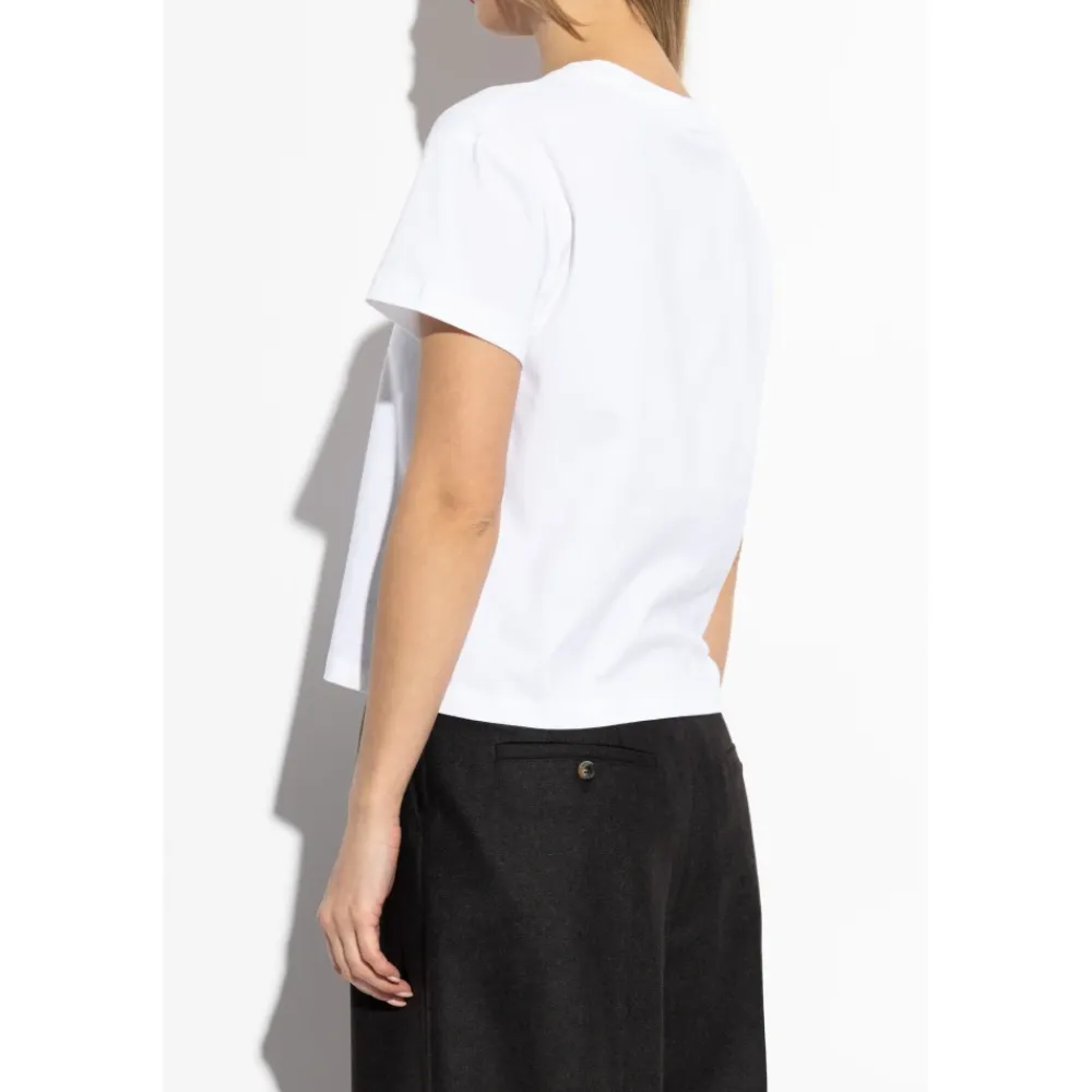 A.P.C. T-Shirts*Boxy Rue Madame Kortærmet T-shirt Hvid