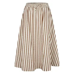 Lollys Laundry Nederdele*BristolLL Midi Skirt Brun