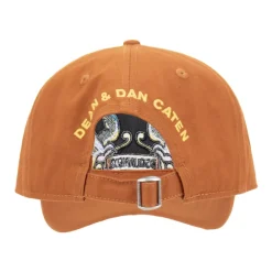 Dsquared2 Huer & Kasketter*Broderet baseballkasket med spænde Orange