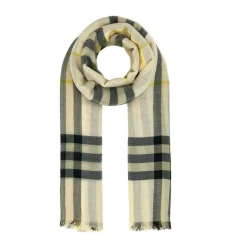 Burberry Tørklæder*Broderet Uldtørklæde Multifarvet