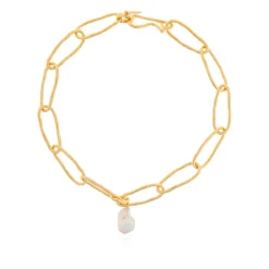 Forte Forte Smykker*Bronze halskæde Gul