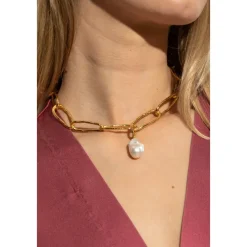 Forte Forte Smykker*Bronze halskæde Gul