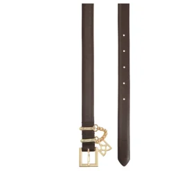 Kazar Bælter*bælte dekoreret med kæde Brun