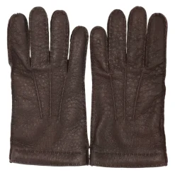 Restelli Guanti Handsker*Cashmere Foret Pecari Handsker Brun