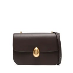 Neous Skuldertasker*Chokolade Foldover Skuldertaske Brun