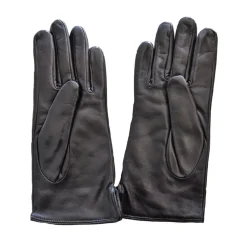 Aquascutum Handsker*Brun Club Check Uld Læder Handsker Multifarvet