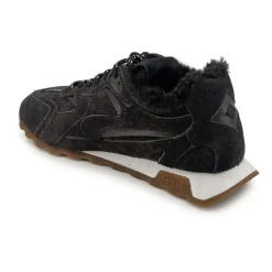 ASH Sneakers*Brun flade sneakers med pelsforing Sort