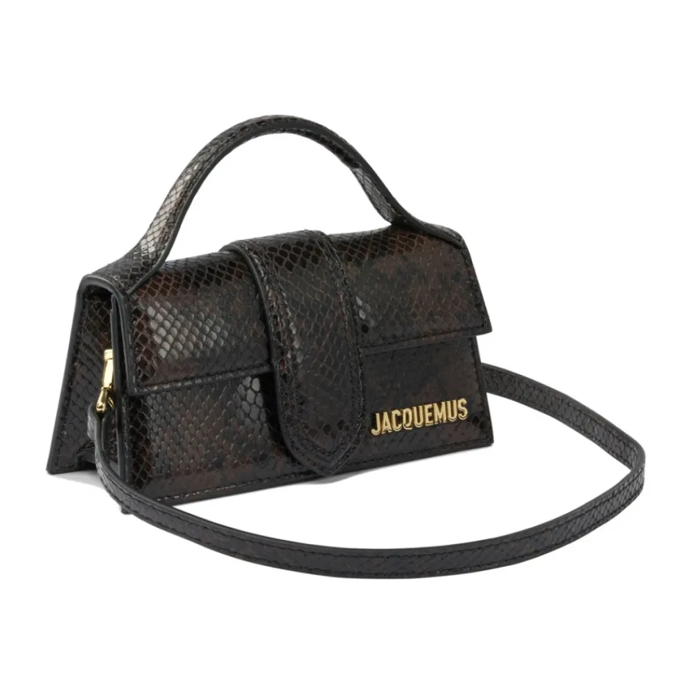 Jacquemus Håndtasker*Håndtaske med Aftagelig Strop Brun