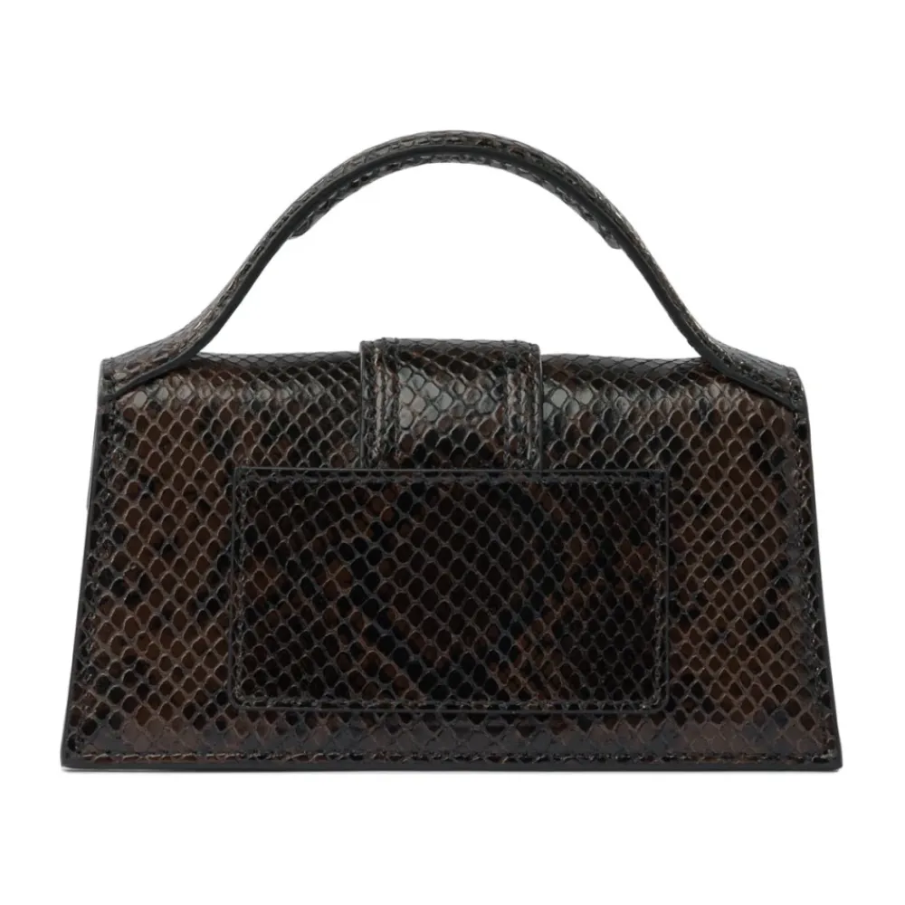 Jacquemus Håndtasker*Håndtaske med Aftagelig Strop Brun