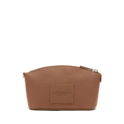 Marc Jacobs Clutch*Læder Håndledsrem med Logo Print Brun