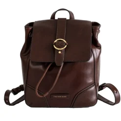 The Bridge Rygsække*Læder Rygsæk med Snøre Brun