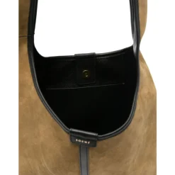 SOEUR Indkøbstasker*Læder Shopper Taske Brun