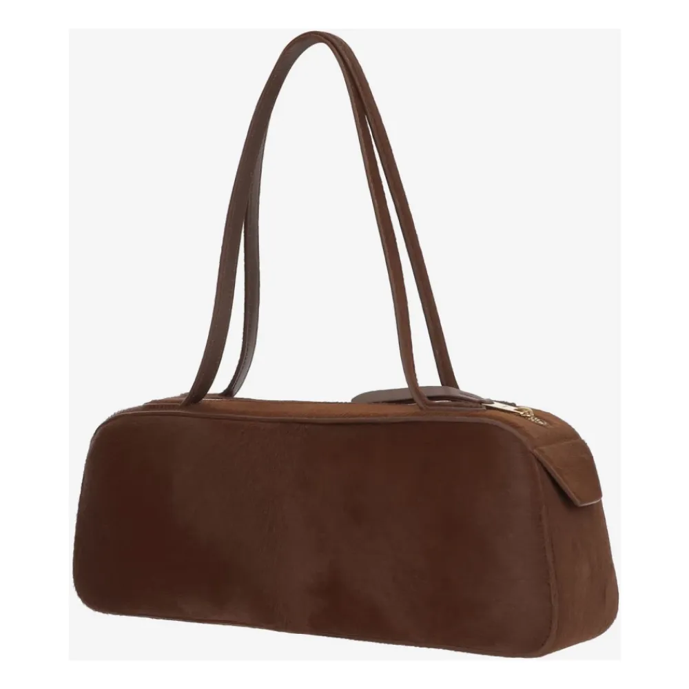 Khaite Håndtasker*Læder Skuldertaske Produceret i Italien Brun