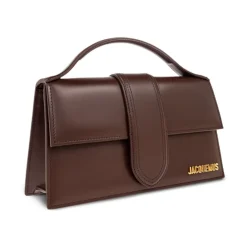 Jacquemus Håndtasker*Læder Top Hånd Skuldertaske Brun