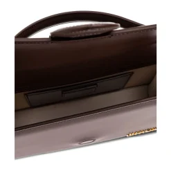 Jacquemus Håndtasker*Læder Top Hånd Skuldertaske Brun